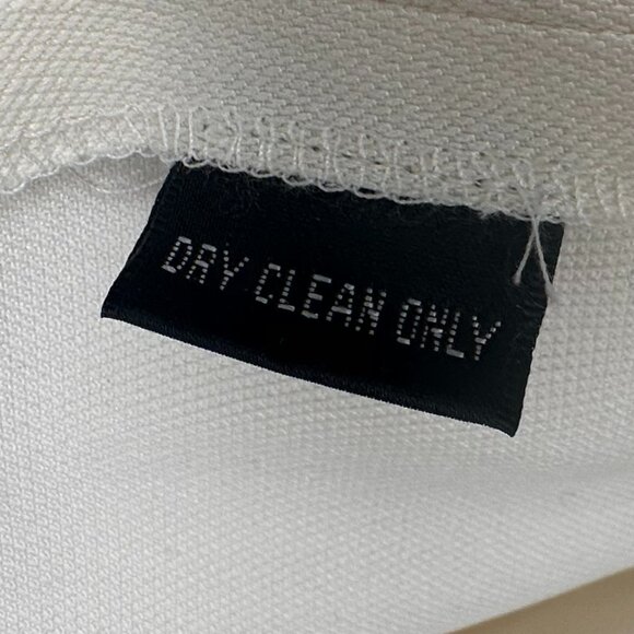 nwt VTG 100% SILK Slacks ivory dress pants size 12 Linda Allard Ellen Tracy - Picture 3 of 16